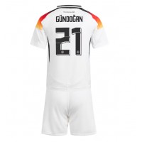 Maglie da calcio Germania Ilkay Gundogan #21 Prima Maglia Bambino Europei 2024 Manica Corta (+ Pantaloni corti)